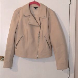 Ann Taylor moto sweater jacket. Quite heavy